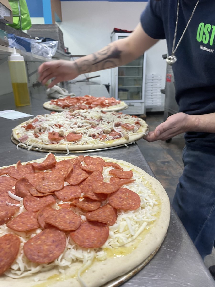 Scalzo's pizza made by hand