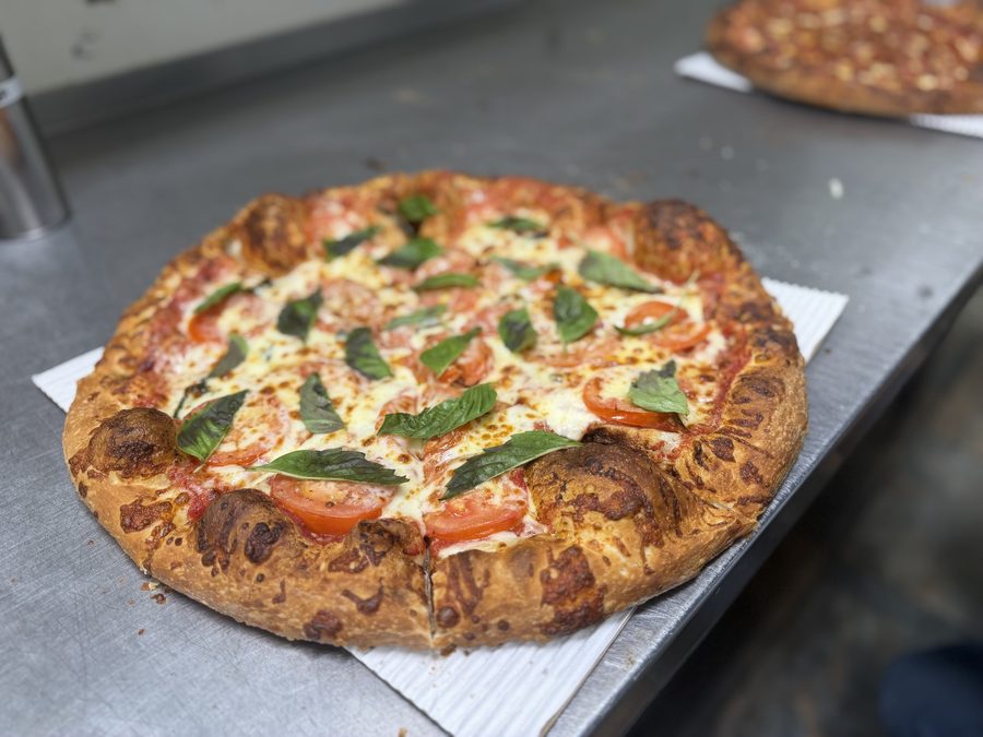 Scalzo's specialty pizza